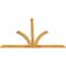 Ekena Millwork Richland Rough Sawn Timber Gable Bracket, Western Red Cedar, 84"W x 56"H x 2"D x 4"F, 16/12 Pitch GBW084X56X0204RIC00RWR - alternate 4